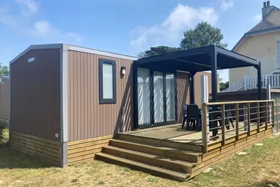 Image de Mobil-Home Grand Confort 6 Pers, 3 Chambres, Terrasse, Plage à 200m, Piscine Chauffée