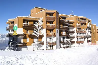 2 pièces au pied des pistes résidence Cabris
