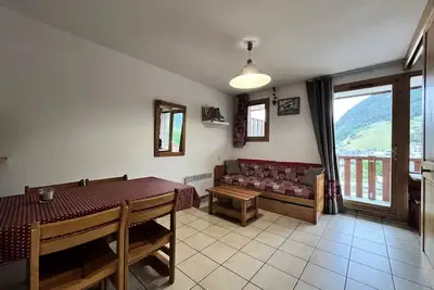 Image de Pmb024 Appartement 4 pers - Résidence au pied des pistes avec belle vue montagne