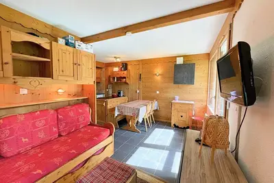 Image de Studio rénové sur les pistes aux Menuires