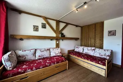 Image de Studio au centres des Ménuires ski aux pieds