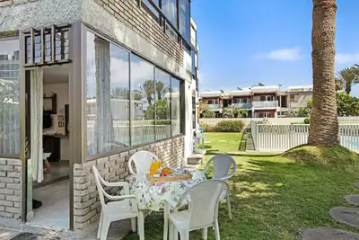 Appartement 'Casa Alegria 2' près de la plage avec piscine partagée et Wi-Fi