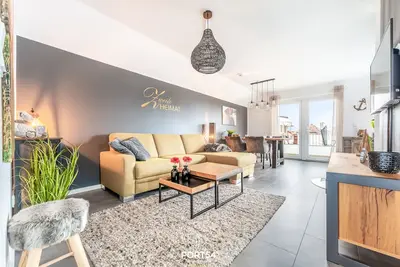Image de Zweite Heimat - infrared cabin, fireplace, close to the beach and North Sea