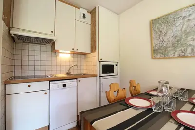 Image de Cha001 : Appartement 4  personnes dans le village de Lanslevillard