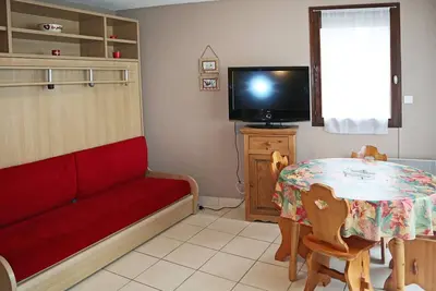 Image de Charmant studio skis aux pieds, balcon sud/est