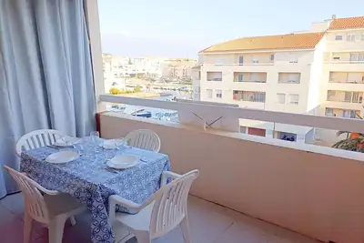 Image de Charmant T2 cabine à Sète avec loggia et parking privé