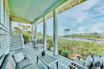 Lakefront + Gulf Views in WaterSound- 217 Gulf Bridge Lane