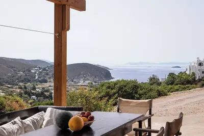 Image de Cozy Apartment overlooking Kampos Beach