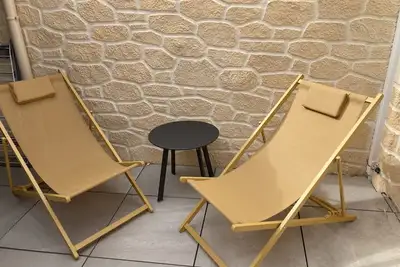 Image de Maison de vacances à 5 min à pieds de la plage!