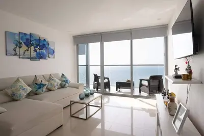 Image de Modern 2 Bedroom Beachfront Apartment In Bocagrande