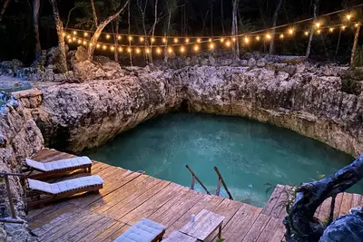 Private Cenote 18 guests luxury jungle lodge