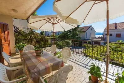 Image de Appartement de vacances Dramalj pour 1 - 9 personnes avec 4 chambres à coucher - Appartement de vaca