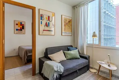 Image de Cozy & for families: Arc de Triomf/Born/Ciutadella - Min 32 Nights