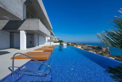 Image de Agréable appartement avec Wifi, climatisation, piscine, Tv, terrasse, vue panoramique et parking