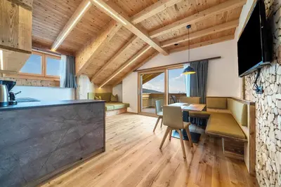 Image de Appartement 'Haughof - Lärchenweide' avec vue sur les montagnes, Wi-Fi et balcon