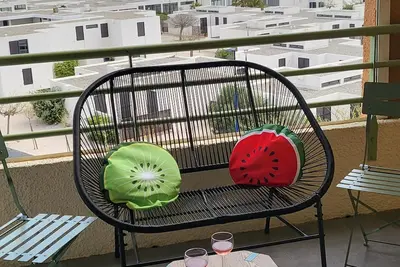 Image de Appartement climatisé 4 pers accès direct plage