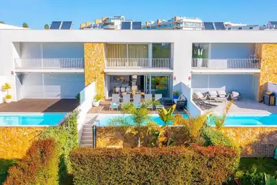 Image de Maison de vacances Albufeira pour 1 - 6 personnes avec 3 chambres à coucher - Maison jumelée