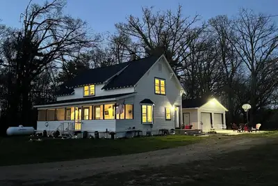 Image de Secluded Farmhouse in Brainerd Lakes Area Large Yard with views