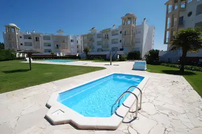 Marina - Appartement de vacances à Nazaré avec piscine et vue sur la mer