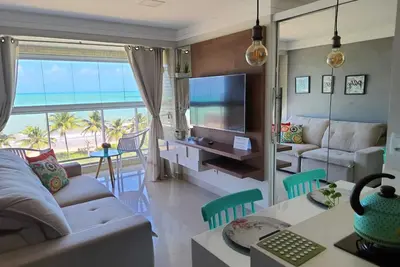 Image de Apartment with full view of the Intermares sea