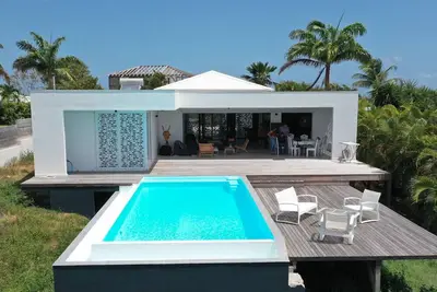 Image de Magnifique villa contemporaine neuve vue mer