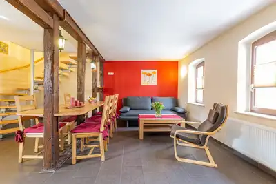 Image de Appartement \"Schlag Wohnung 2\" avec Wi-Fi, terrasse et jardin