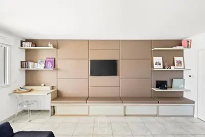 Image de Au bout de la rue la Mer T3 jardin/piscine Pk/WiFi