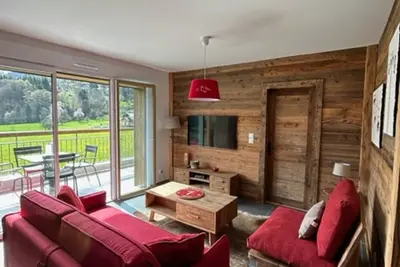 Image de Appartement T3 avec Balcon, Parking, Wi-Fi - Samoëns