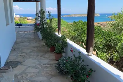 Image de Maison pleine de charme à Lipsi avec vue exceptionnelle sur la mer Egée