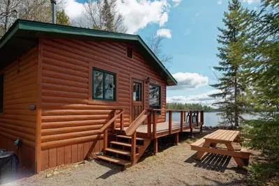 Image de Elbow Lake Lodge: Sunswept 3br/1ba Lakefront Cabin