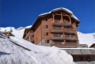 Image de Tignes2100  Le Télémark -  T3/55m² -6/8 p. Vue Sud
