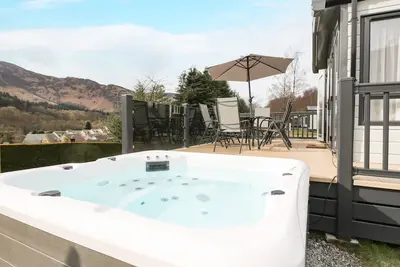 Image de Red Kite Lodge, pet friendly, character holiday cottage in St Fillans