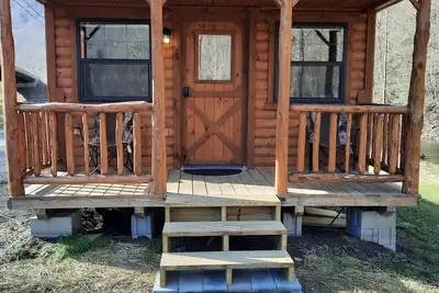 Image de Riverside log cabin in Wv- 5 min from Pinnacle Creek Connector