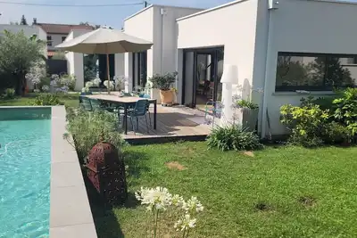 Image de Maison d architecte, aux portes de bordeaux