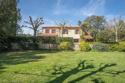 Image de Finca Etrusco avec vue sur les montagnes, piscine, jardin et Wi-Fi. Animaux bienvenus.