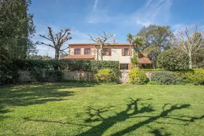 Image de \"Finca Olivos\", avec vue sur les montagnes, piscine, jardin et Wi-Fi.