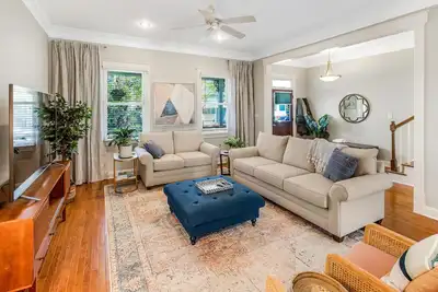 Charming Home on Quiet Street with Yard and Garage Parking by Lucky Savannah