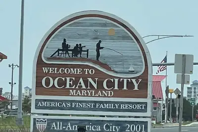 Image de Beach house  in ocean city only 4 m from the beach located in glen riddle golf