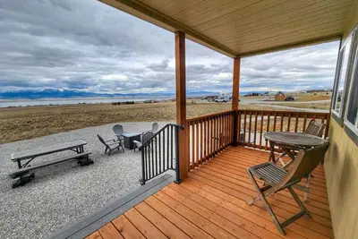 Cozy Lakeview Cabin | Stunning Lake and Mountain View | Canyon Ferry Lake