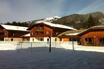 Image de Samoens grand tétras rez de jardin, piscines, sauna, parc, calme