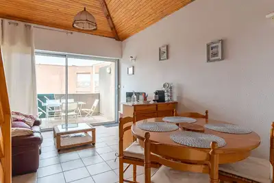 Image de Mimizan Plage: Appartement T2 Mezzanine 2 étoiles, 4 pers, vue océan, parking inclus
