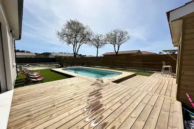 Image de VillasHomeClet - Villa Les Dunes ⭐️ Piscine ⭐️ Plage ⭐️ Clim ⭐️ 3 chambres