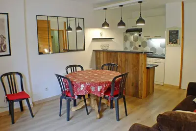 Image de Confortable 3 pièces avec terrasse, idéal pour 6 personnes