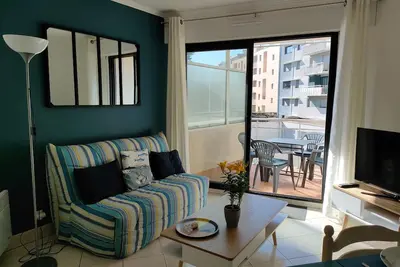 Image de Pornichet La Baule<br> T2 lumineux, avec garage, 30m de la plage. Gîte classé 3*