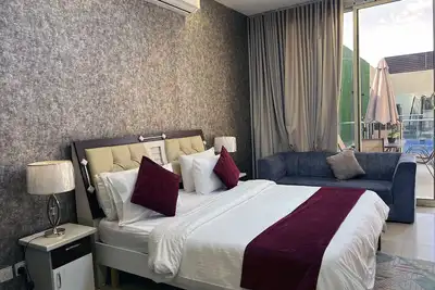 Image de استراحة بمسبح وجاكوزي