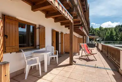 Image de Appartement \"Ferienparadies Sabina Joch\" dans la réserve naturelle directement sur l'Alpe di Siusi