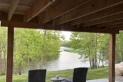Image de Hand Hewn Cedar Log Home on Bigfork River in Itasca County - Effie & Bigfork Mn