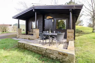 Image de Alwinton Lodge, pet friendly, with a garden in Longframlington