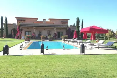 Image de Villa De Prestige A Seulement 17 Kms De Marrakech Gardiennee Jour Et Nuit