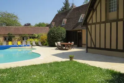 Image de Maison de vacances normande avec piscine à 12km de Verneuil sur avre